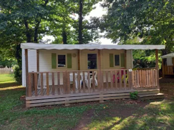 Accommodation - Mobile Home Premium Air-Conditioned 2 Chambres S - Camping Castanhada
