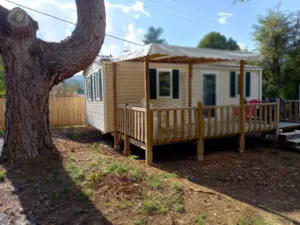 Locatif - Mobilheim CONFORT 2 Schlafzimmer S - Camping Castanhada