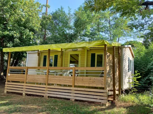 Huuraccommodatie(s) - Stacaravan Comfort 2 Slaapkamers Z - image n°3 - Camping Castanhada