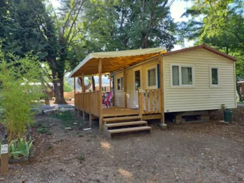Accommodation - Mobile Home Comfort 2 Bedrooms S - Camping Castanhada