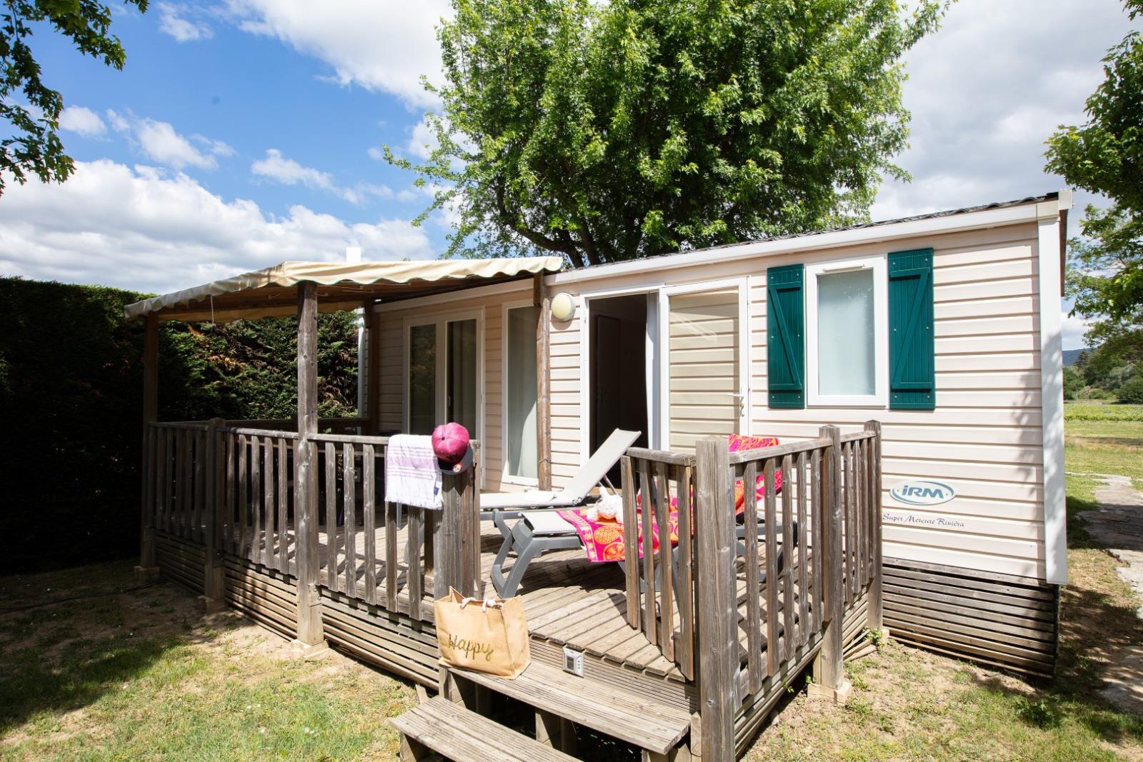 Accommodation - Mobilehome Comfort Riviera 2 Bedrooms Arrival On Wednesday In The High Season - CAMPING LA ROUBINE