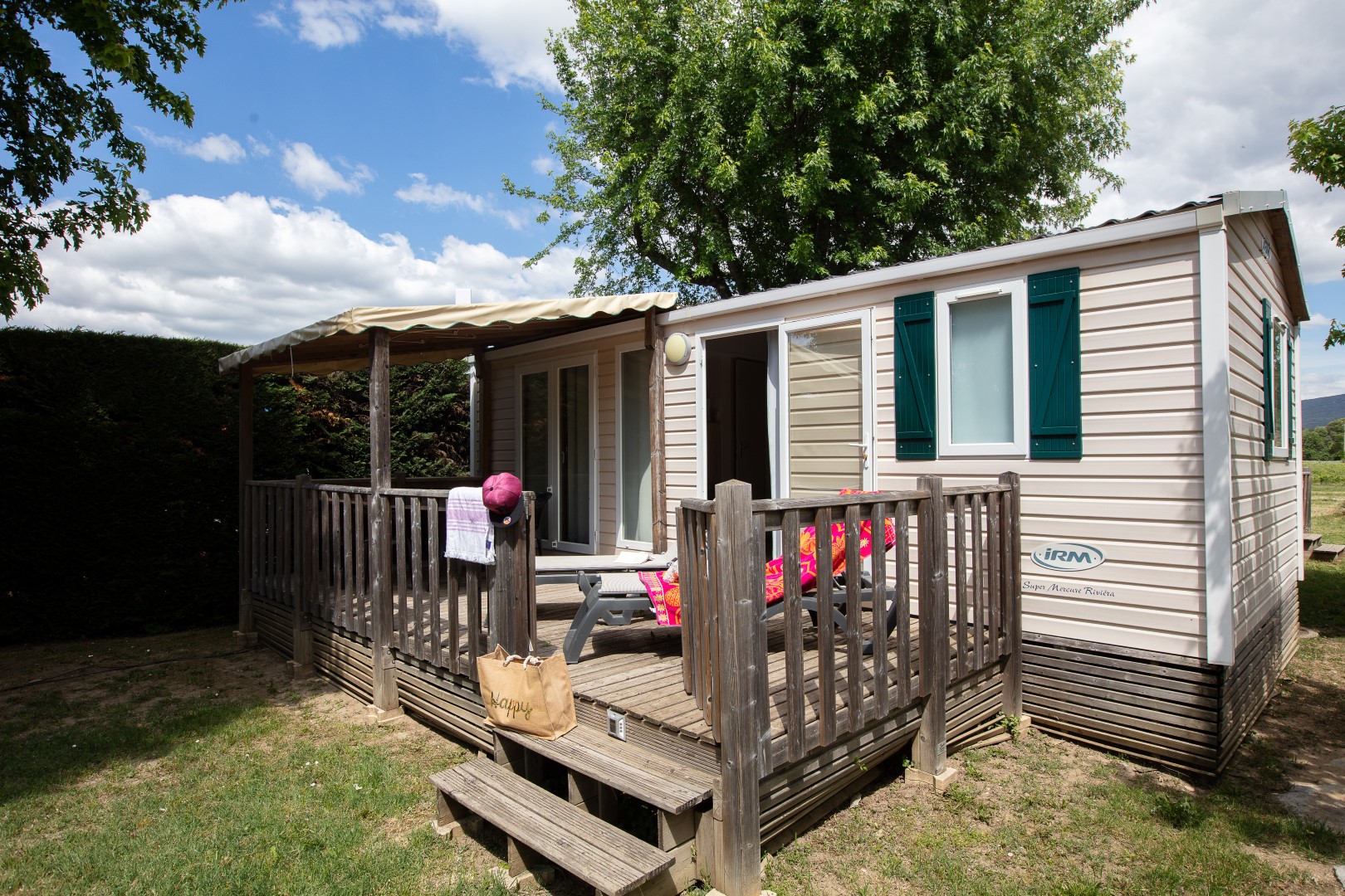 Accommodation - Mobile Home Comfort 2 Bedrooms (Arrival Wednesday In High Season) - CAMPING LA ROUBINE