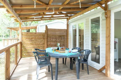 Huuraccommodatie(s) - Stacaravan 2 Slaapkamers *** - image n°9 - Camping Sandaya La Roubine