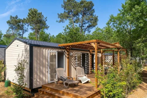 Huuraccommodatie(s) - Stacaravan Myrtille 2 Slaapkamers **** - image n°1 - Camping Sandaya La Roubine