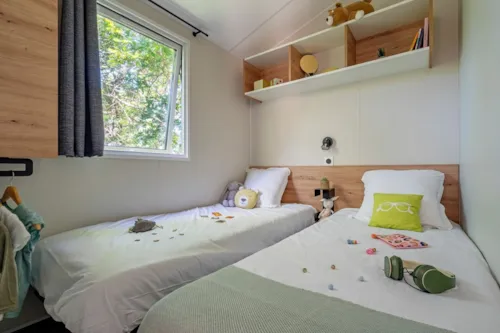 Huuraccommodatie(s) - Stacaravan Myrtille 3 Slaapkamers **** - image n°4 - Camping Sandaya La Roubine