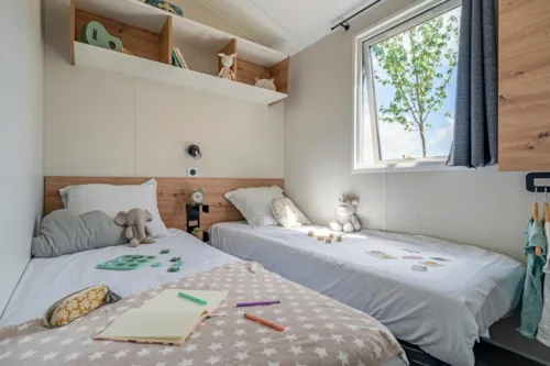 Huuraccommodatie(s) - Stacaravan Myrtille 3 Slaapkamers **** - image n°5 - Camping Sandaya La Roubine