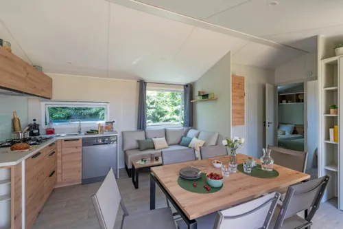 Huuraccommodatie(s) - Stacaravan Myrtille 3 Slaapkamers **** - image n°2 - Camping Sandaya La Roubine
