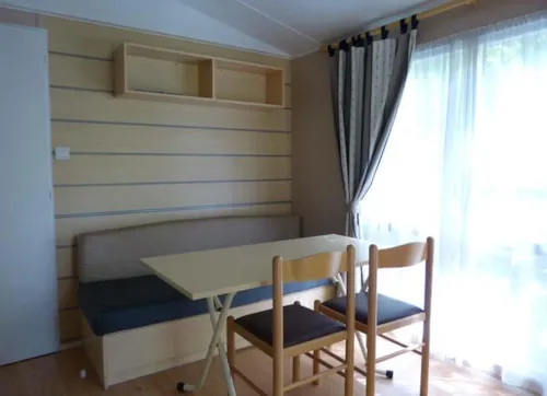 Mietunterkunft - Hütte-Loggia 2 Schlafzimmer - image n°6 - Camping Les Acacias