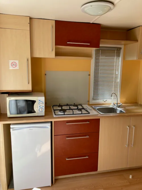 Mietunterkunft - Mobilheim 1 Schlafzimmer - image n°2 - Camping Les Acacias