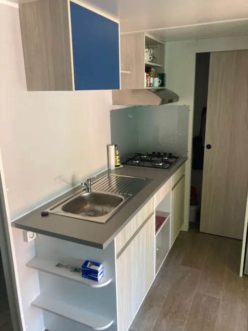 Location - Mobil Home 2 Chambres Evo Premium 29 - image n°2 - Camping Les Acacias