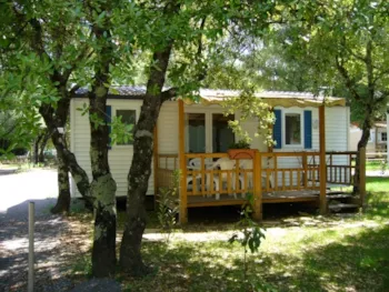 Mietunterkunft - Mobil Home Sous Bois 29M² O'hara Tc - Camping Le Sous-Bois Ardèche