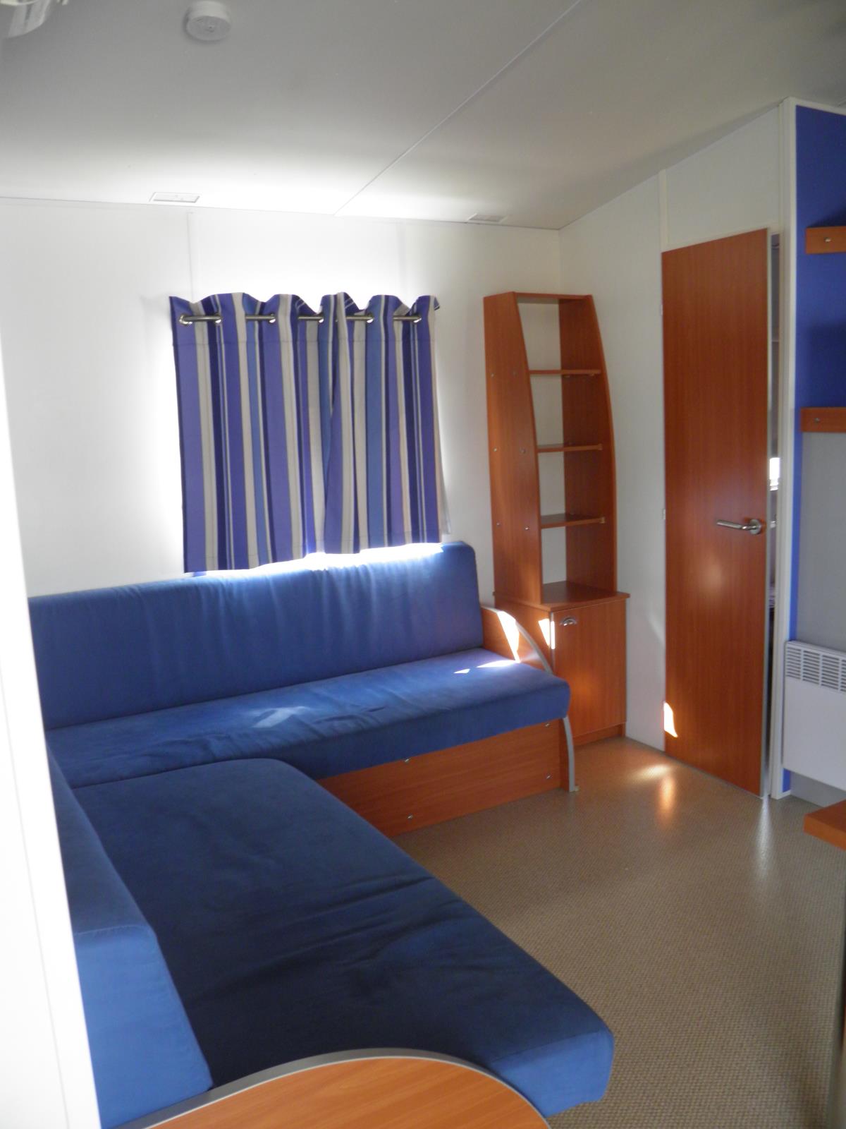 Mietunterkunft - Ib Mobile Home Loft Rapidhome 30M² + Klimaanlage 2 Zimmer - Camping Le Sous-Bois Ardèche