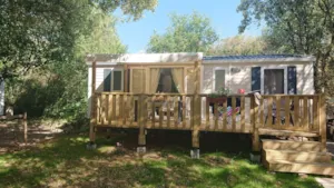 Locatif - Mobile home SOUS BOIS  TRIGANO  3 ch + clim - Camping Le Sous-Bois Ardèche