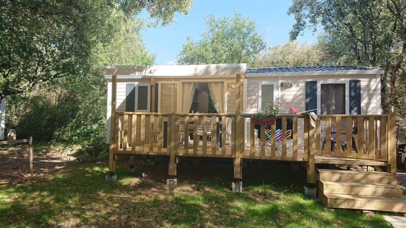 Mobilheim SOUS BOIS TRIGANO 3 Schlafzimmer + Klimaanlage