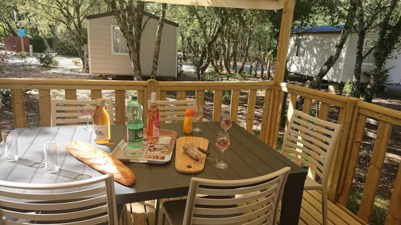 Mobile Home Sous Bois  Trigano  3 Ch + Clim