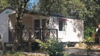 Mietunterkunft - Mobilheim Sous Bois 2 Schlafzimmer O'hara Sb 784Ti - Camping Le Sous-Bois Ardèche