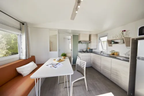 Location - Cottage Duo Climatisé - image n°5 - Camping Le Sous-Bois Ardèche