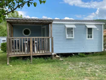 Mietunterkunft - Mobilheim Ibie 29M² Ti 2 Schlafzimmer - Camping Le Sous-Bois Ardèche