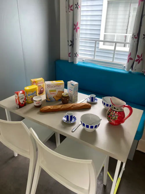 Huuraccommodatie(s) - Stacaravan Ibie 29M² Ti 2 Slaapkamers, - image n°3 - Camping Le Sous-Bois Ardèche