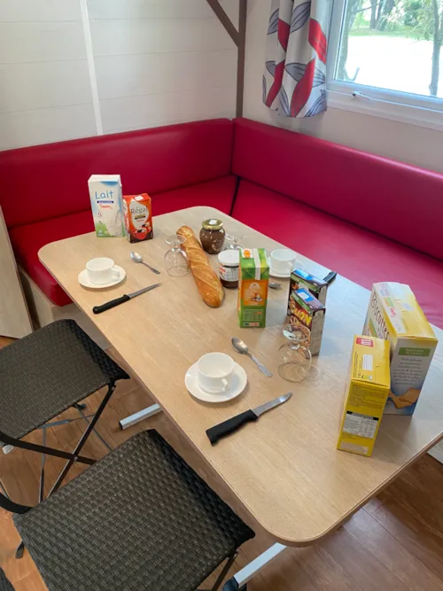 Location - Mobil Home Sous Bois 29M² O'hara Tc - image n°6 - Camping Le Sous-Bois Ardèche