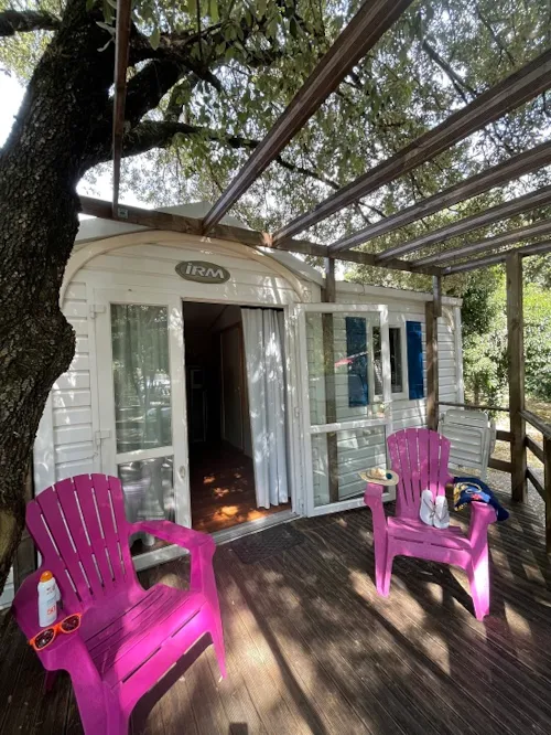 Location - Mobile Home Sous Bois  Pmr Irm N°18 2 Chambres - image n°4 - Camping Le Sous-Bois Ardèche