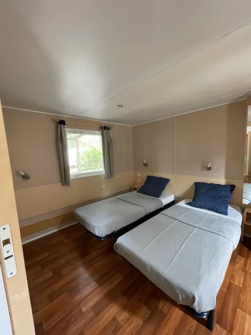 Location - Mobile Home Sous Bois  Pmr Irm N°18 2 Chambres - image n°6 - Camping Le Sous-Bois Ardèche