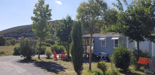 Huuraccommodatie(s) - Stacaravan Ibie 29M² Ti 2 Slaapkamers, - image n°7 - Camping Le Sous-Bois Ardèche