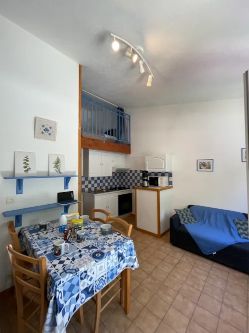 Location - Gîte Duplex St1 Sous Bois 35 M² - image n°6 - Camping Le Sous-Bois Ardèche