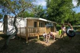 Alojamiento - Mobil Home 30M² - Camping Le Pont de Maisonneuve
