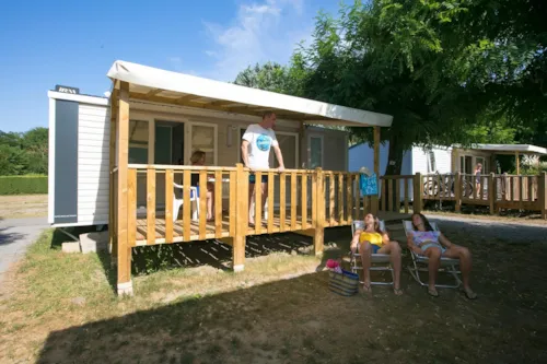Location - Mobil Home Avec Sanitaires 2 Chambres - image n°6 - Camping Le Pont de Maisonneuve
