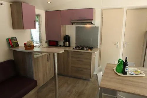 Huuraccommodatie(s) - Stacaravan 3 Slaapkamers Standard - image n°4 - Camping La Grand'Terre