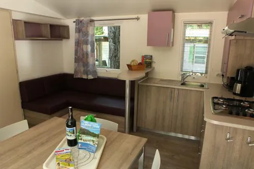 Huuraccommodatie(s) - Stacaravan 3 Slaapkamers Standard - image n°5 - Camping La Grand'Terre