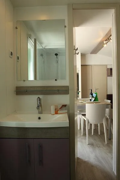 Huuraccommodatie(s) - Stacaravan 3 Slaapkamers Standard - image n°8 - Camping La Grand'Terre