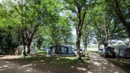 Kampeerplaats(en) - Standplaats Premium + Electriciteit + Auto - Camping La Grand'Terre