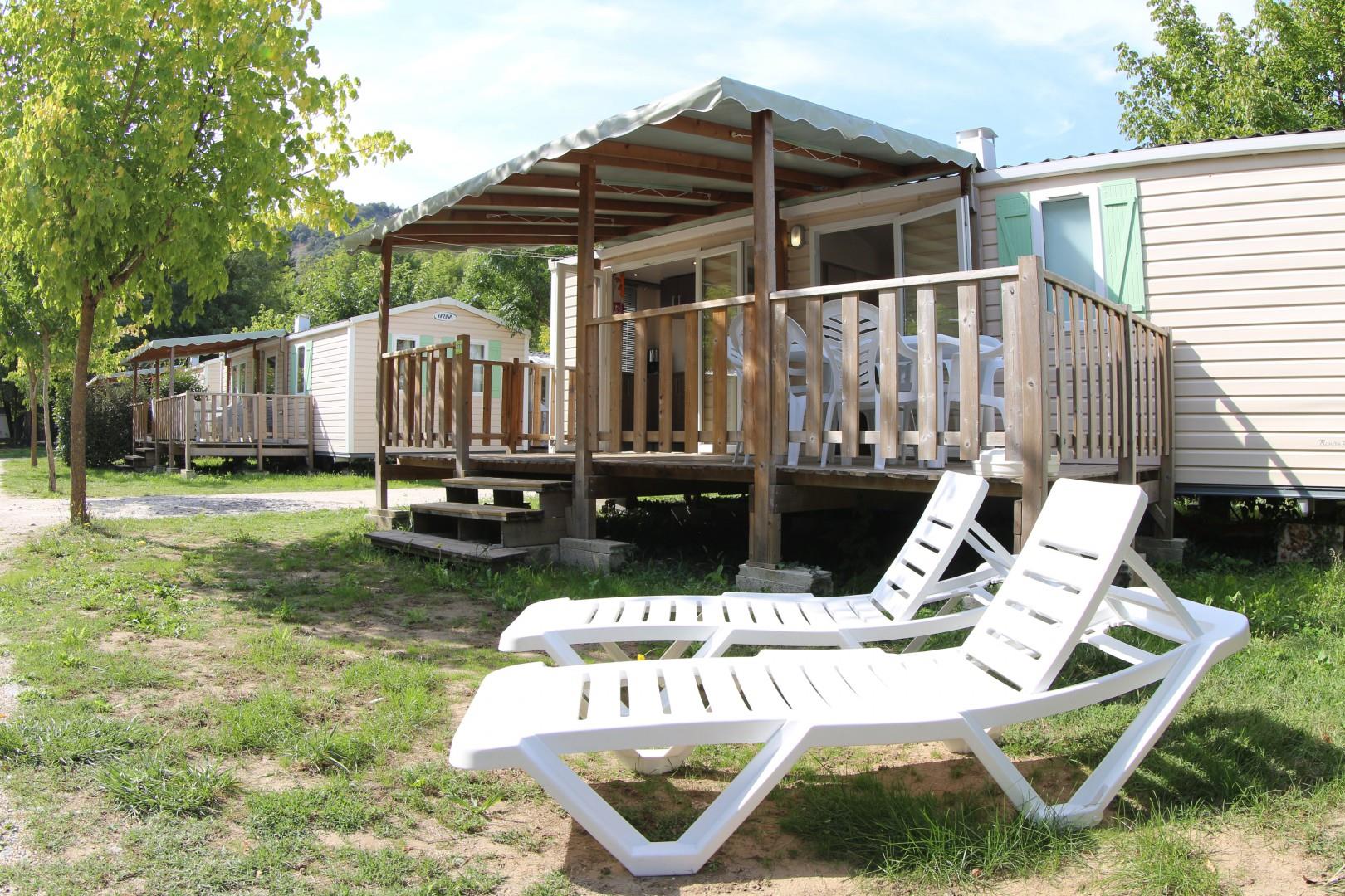 Accommodation - Mobile Home 2 Bedrooms Confort Ou Pmr - Camping La Grand'Terre