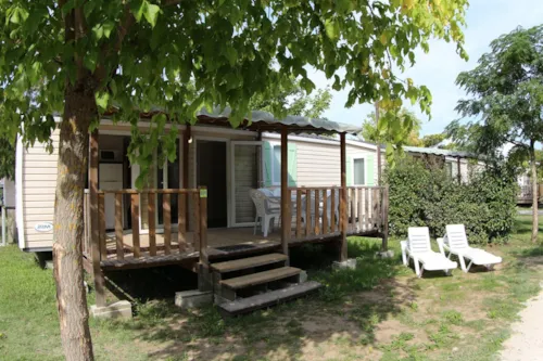 Huuraccommodatie(s) - Mobil Home 3 Slaapkamers Premium - image n°1 - Camping La Grand'Terre