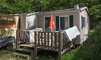 Mietunterkunft - Mobilheim 1 Schlafzimmer Confort - Camping La Grand'Terre