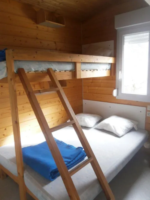 Huuraccommodatie(s) - Chalet Type 1 - image n°2 - CAMPING LA DROBIE