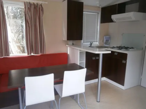 Huuraccommodatie(s) - Stacaravan - image n°3 - CAMPING LA DROBIE