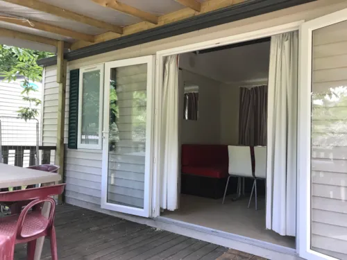 Huuraccommodatie(s) - Stacaravan - image n°7 - CAMPING LA DROBIE
