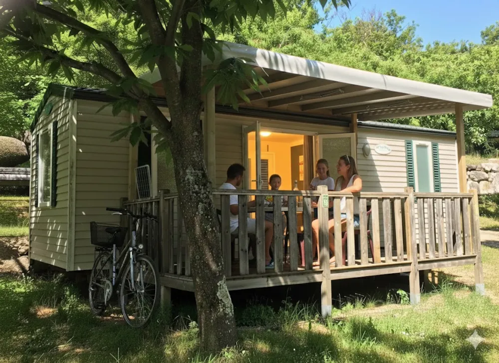 Accommodation - Mobile-Home - CAMPING LA DROBIE