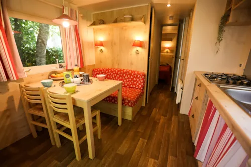 Mietunterkunft - Planwagen - image n°4 - Ushuaïa Villages - Camping Les Cruses ***