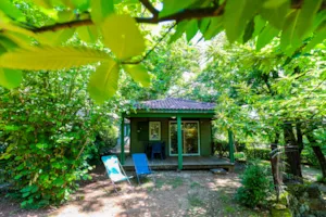 Locatif - Chalet Eden climatisé - Ushuaïa Villages - Camping Les Cruses ***