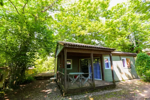 Location - Chalet Rêve 2 Chambres Climatisé - image n°9 - Ushuaïa Villages - Camping Les Cruses ***