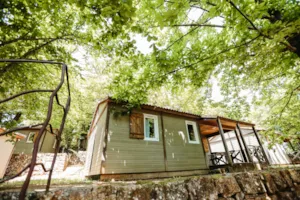 Locatif - Chalet Rêve Clim 4 pers - Ushuaïa Villages - Camping Les Cruses ***