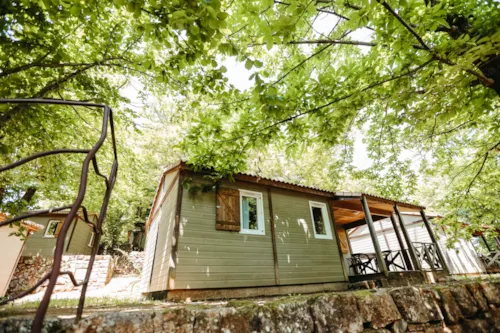 Accommodation - Chalet Rêve 2 Bedrooms Air-Conditioning - image n°1 - Ushuaïa Villages - Camping Les Cruses ***