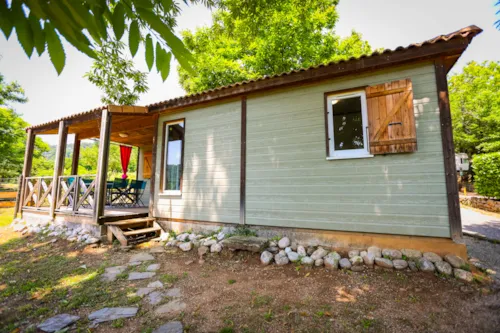 Location - Chalet Rêve Confort  3 Chambres Climatisé - image n°1 - Ushuaïa Villages - Camping Les Cruses ***