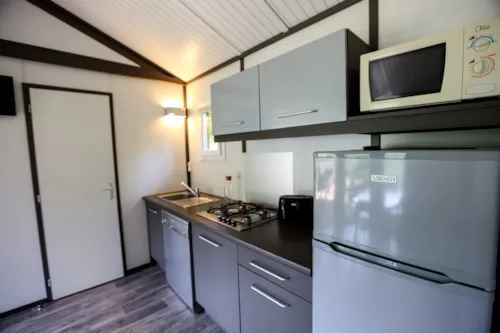 Location - Chalet Rêve Confort  3 Chambres Climatisé - image n°4 - Ushuaïa Villages - Camping Les Cruses ***