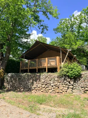 Locatif - Tente lodge 25m² - Ushuaïa Villages - Camping Les Cruses ***
