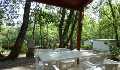 Accommodation - Bamboo Chalet - image n°2 - Camping les Blaches Locations